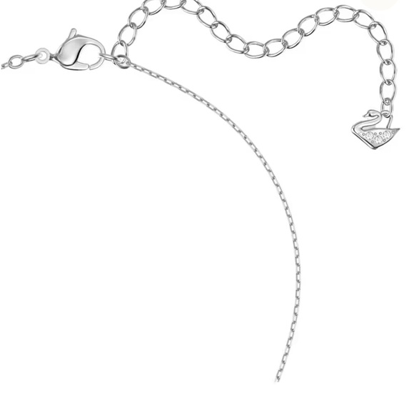 Swarovski crystal Snowflake pendant chain Magic Snowflake, Rhodium plated silver - Picture 13 of 15